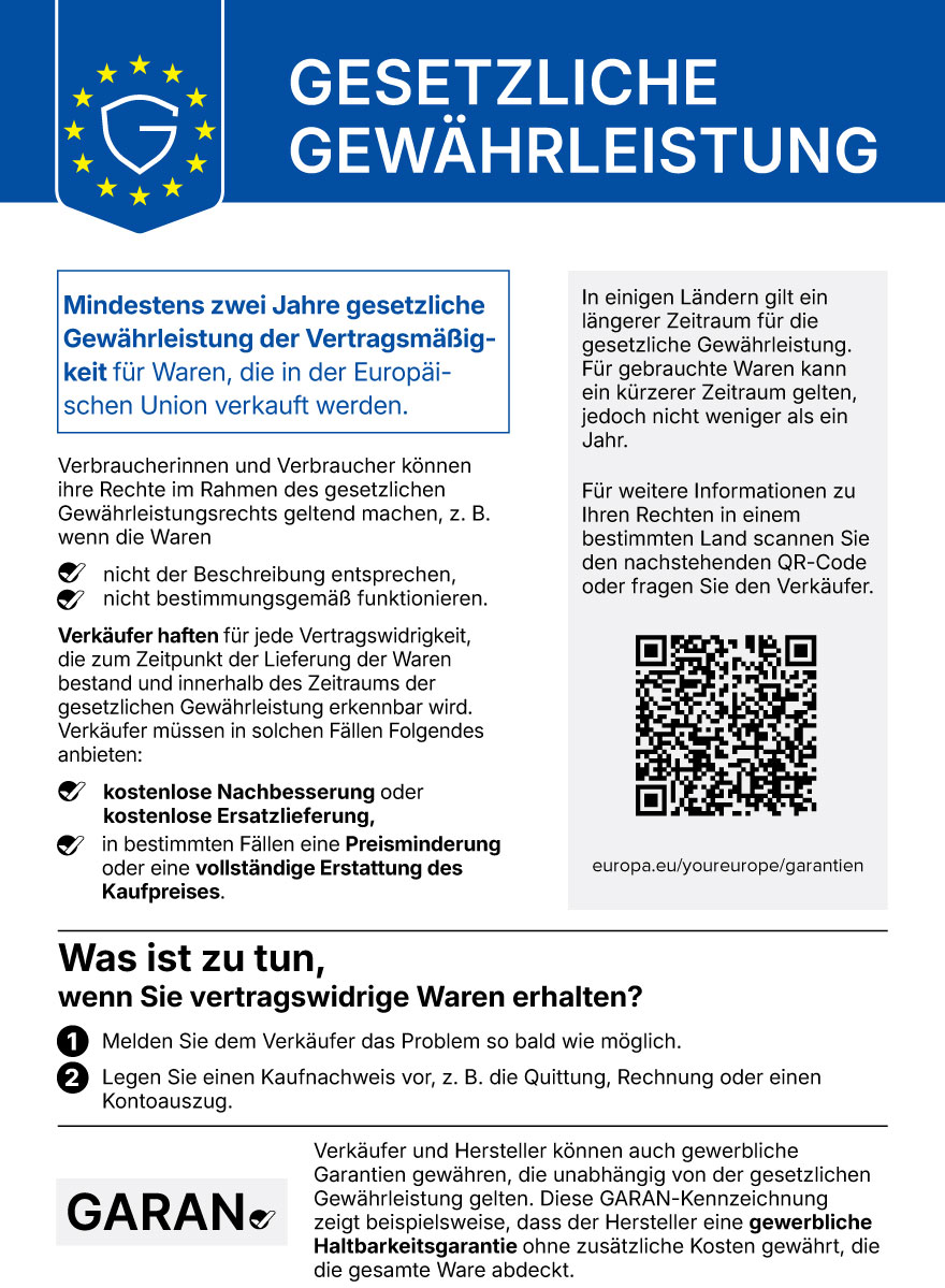 Rechtsgarantie – Mitteilung